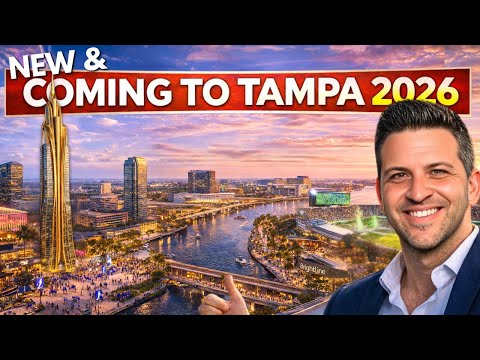 Everything NEW and COMING SOON To Tampa Florida In 2026!