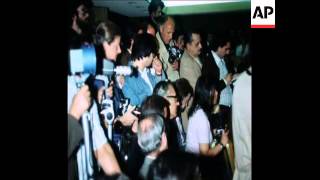UPITN 26 5 76 KAULZA DE ARRIAGA AT PRESS CONFERENCE