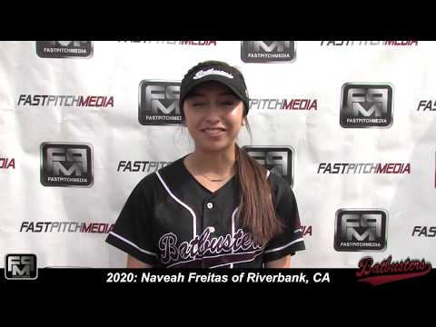 2020 Naveah Freitas Catcher and Third Base Softball Skills Video - Batbusters