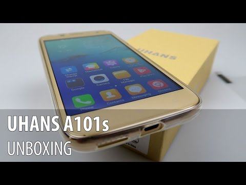 UHANS A101s Unboxing (Entry Level 3G Phone) - GSMDome.com