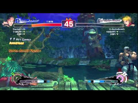 SSF4 AE: Dante6126 VS. O-NoItsBrokO- Set 1 (9/8/2011)