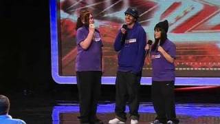 &quot;Stop talking rubbish, Simon&quot; Triple Trouble bring the DRAMA! | Series 5 Auditions | The X Factor UK