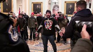 Protesters Let In And Out By Capitol Police After Photo Shoot For The Press?