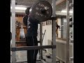 front squat with no belt 150kg 3 reps for 5 sets and ending with 3 singles on 160kg