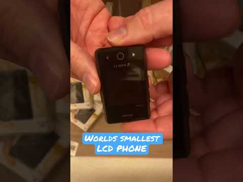 Worlds smallest lcd phone