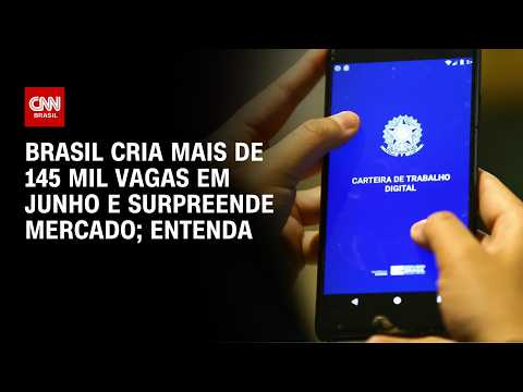 Caged: Geração formal de empregos surpreende em junho; veja análise | HORA H