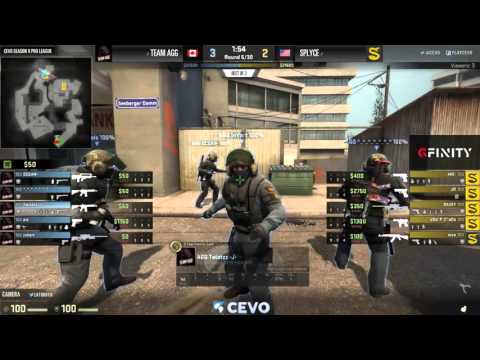 Team AGG vs Splyce - Game 1 - CEVO/GFINITY - S9 Pro-League - Qualifer 2