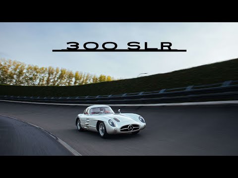 Thumbnail for Collecting the most valuable car in the world: 300 SLR UHLENHAUT COUPE at Sindelfingen | HD by Mercedes-Benz 300 SLR