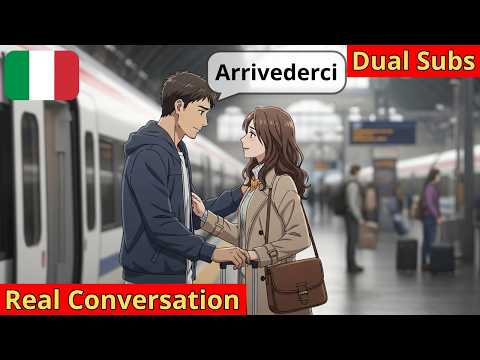 Saying Goodbye #1 | 10 Short Italian Conversations | Italian for Beginners | A1-A2-B1