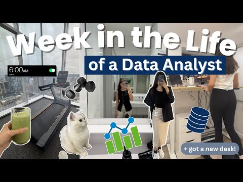 Week in My Life as a Senior Data Analyst | WFH Routine, Office Vlog, Desk Setup, Tech & Career