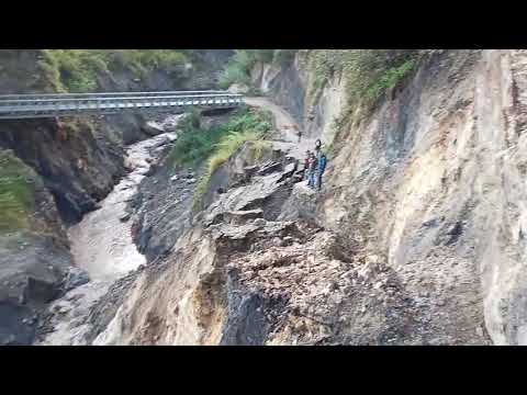 Colapsó la vía San Andrés – Laguna de Ortices (Santander) | Oro Noticias