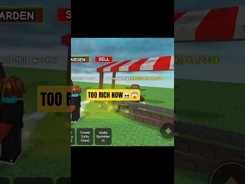 WAIT WHAT😱☠️! #roblox #shorts #growagarden