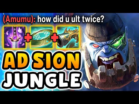 LETHALITY SION JUNGLE BUT MY ULT RESETS WITH EVERY KILL