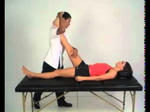 Straight Leg Raise Neural Tension Test for the Sciatic Nerve