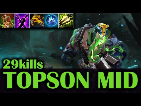 🔥 WTF TOPSON - RAID BOSS EARTH SPIRIT - 29 KILLS - DOTA 2 HIGHLIGHTS