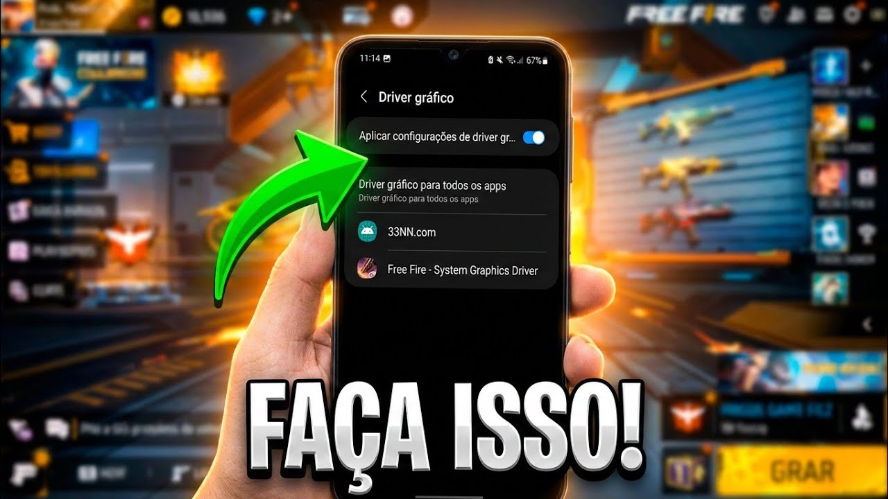 NINGUÉM NOTOU ISSO🚨FUNÇÃO ESCONDIDA NA NOVA ATUALIZAÇÃO DO FREE FIRE PARA RODAR LISO A25 A23 A22