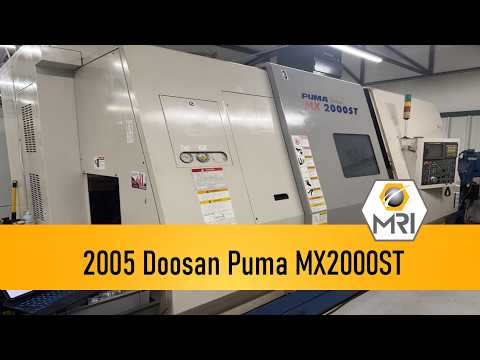 2005 DOOSAN PUMA MX2000ST CNC Lathes (Turning Centers) | Machinery Resources International (1)