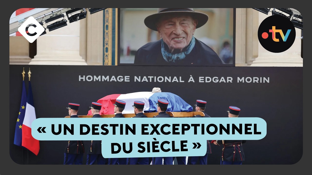 Edgar Morin : un hommage national aux Invalides - La Story de Louis Amar