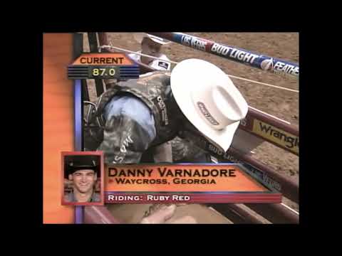 Ruby Red bucks Danny Varnadore - 00 PBR Grand Rapids