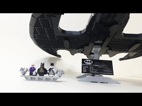 LEGO 76161 Batman 1989 Batwing speed build review