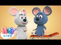 Um Pequeno Rato 🐭 Zum Pa Pa | HeyKids - Desenhos Animados e Música Infantil