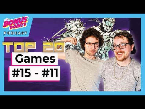 Top 20 games Ep2 - Number 15 to 11 - The Bonus Points Podcast