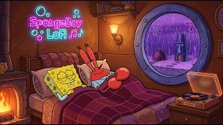【Rainy Dreams】 Let the gentle rain drift you to sleep 🌧️ ~ SpongeBoy Lofi for Deep Rest 💤