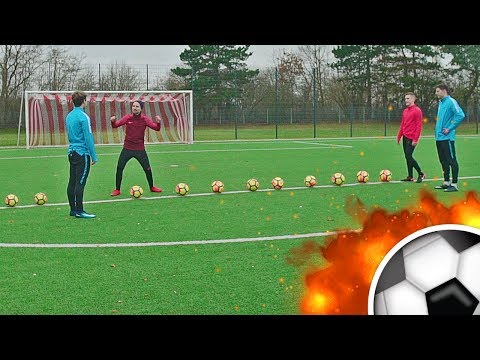 MESSI CROSSBAR CHALLENGE vs Unisport