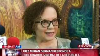 Miriam Germán acepta disculpas del Procurador RD, pero insiste en violación del reglamento CNM