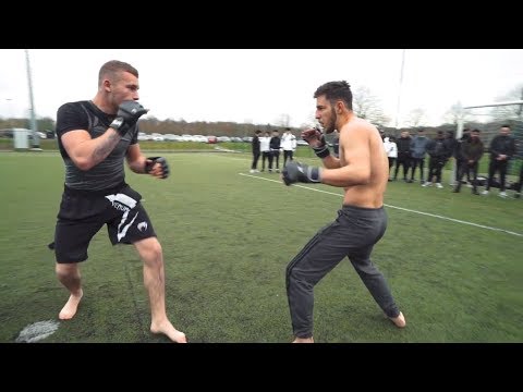 RAMZAN (black wolf) vs VINCENT (unbreakable) free fight