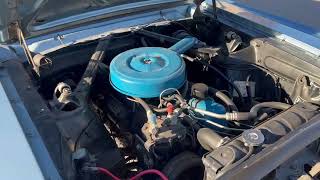 1966 Ford Mustang Engine Bay Viewing