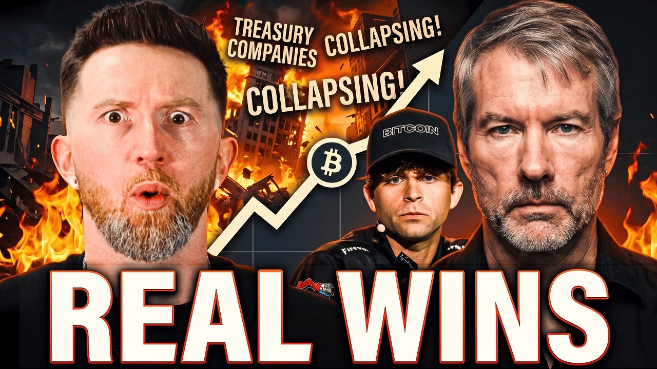 Bitcoin Treasury Companies Are COLLAPSING! | Here's Why That's Bullish