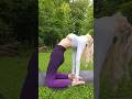 Backbend In The Forest