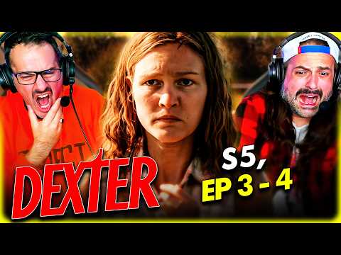 DEXTER SEASON 5 Episode 3 & 4 REACTION!! Michael C. Hall | Julia Stiles | Dexter Resurrection