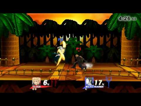 Cloud vs Wii Fit Trainer