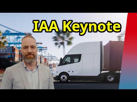 Tesla Semi video: Tesla Semi is coming to Europe: Dan Priestley — Full Keynote | IAA Hannover