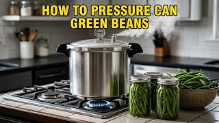 Preserve Green Beans by Pressure Canning 