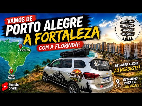 COMEÇOU A GRANDE  AVENTURA! 🚐💨 RGS +Goiânia = Fortaleza #spin #motorhome #viajens #casal #petlover 