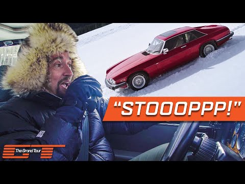 Jeremy, James and Richard Take Their Classic Jaguars Skiing | The Grand Tour