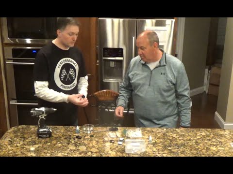 How to Build a Fast Pinewood Derby Car - Episode 6 (Wheel Preparation)