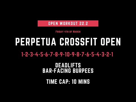 Perpetua CrossFit Open 22.2 - Tips & Workout - Eoghan & Tertius