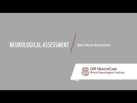 Neurological Assessment - Basic Nurse Assessment