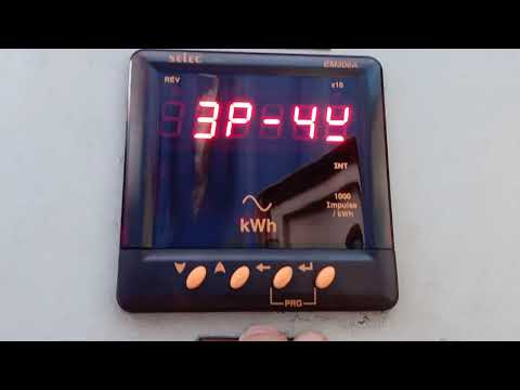 Three selec energy meter, model name/number: em-306 & em-368...