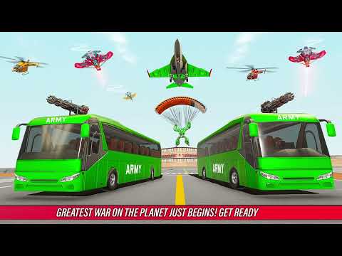 Army Bus Robot Car Game 3d - Latest Video