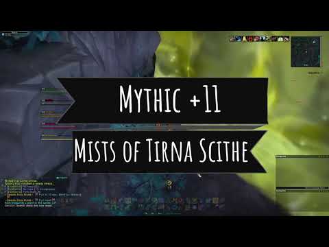 +11 Mists of Tirna Scithe - Chested | Night Fae MM Marksmanship Hunter PoV | Shadowlands Mythic Plus