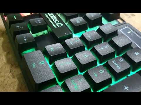 Como cambiar el color de tu TECLADO GAMER | TECLADO UNITEC | Futuro Tech