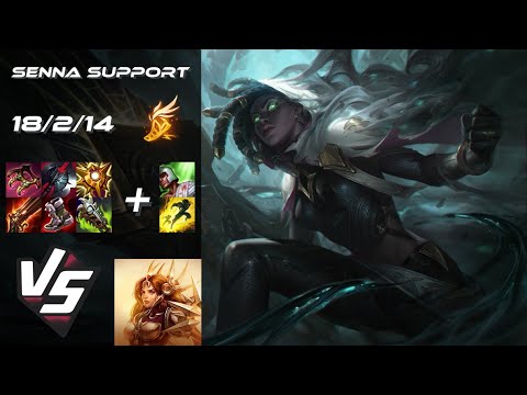 SUPPORT Senna vs Leona - NA Grandmaster Patch 14.16