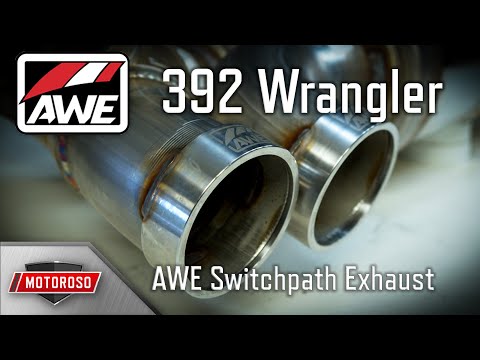 AWE 392 Switchpath Exhaust for Jeep Wrangler - Spotlight Video