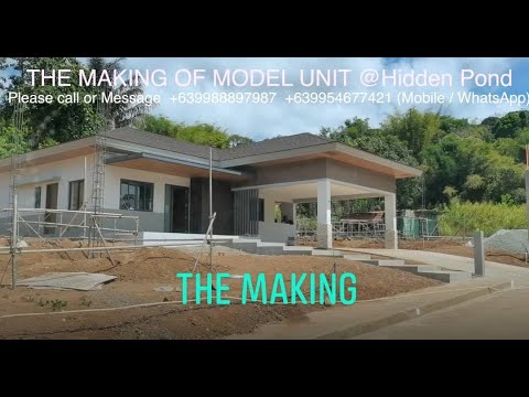 THE MAKING OF MODEL UNIT of Hidden Pond I Sun Valley Estates I Golf and Residential I Antipolo