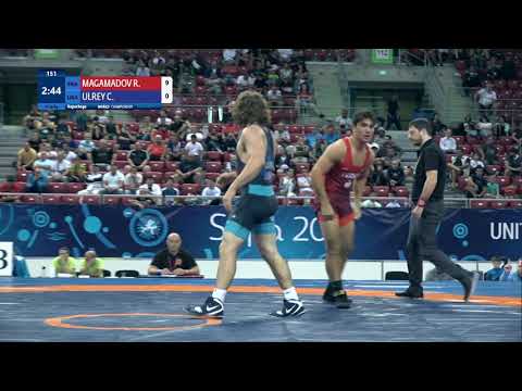Repechage FS - 80 kg: R. MAGAMADOV (FRA) v. C. ULREY (USA)